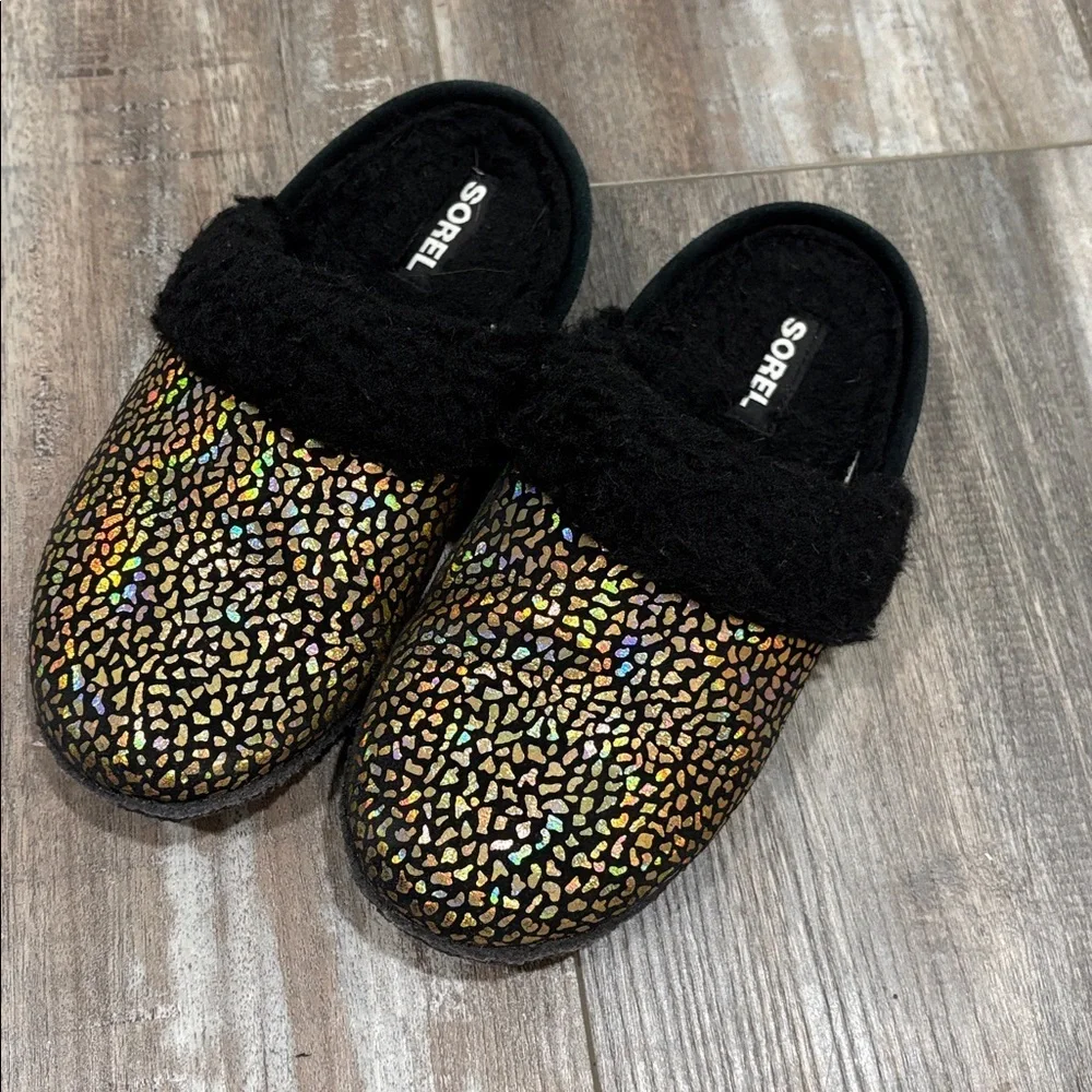 Sorel Youth Nakiska Slide ll Slippers size 4